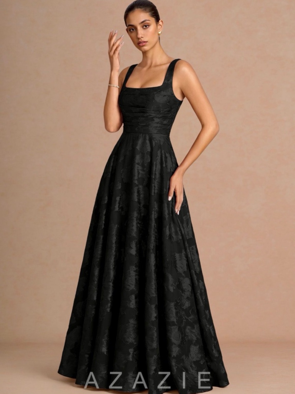 Azaria Black Maxi Dress - Size 6 US